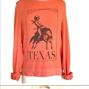 WILDFOX “ TEXAS” western sweatshirt